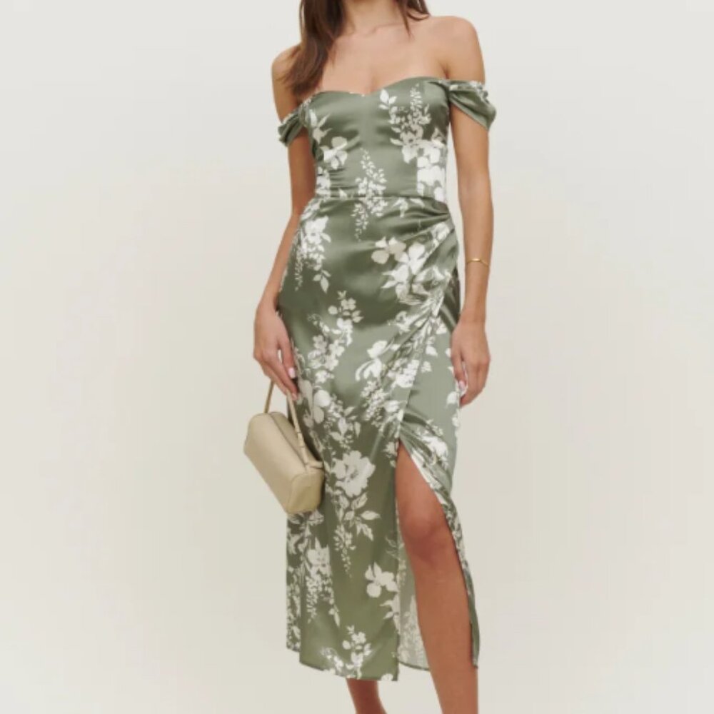 Reformation Genesis Silk Dress